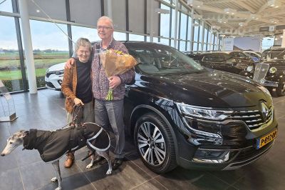 “De Renault Koleos herkent wie gaat rijden en past de stoel aan”