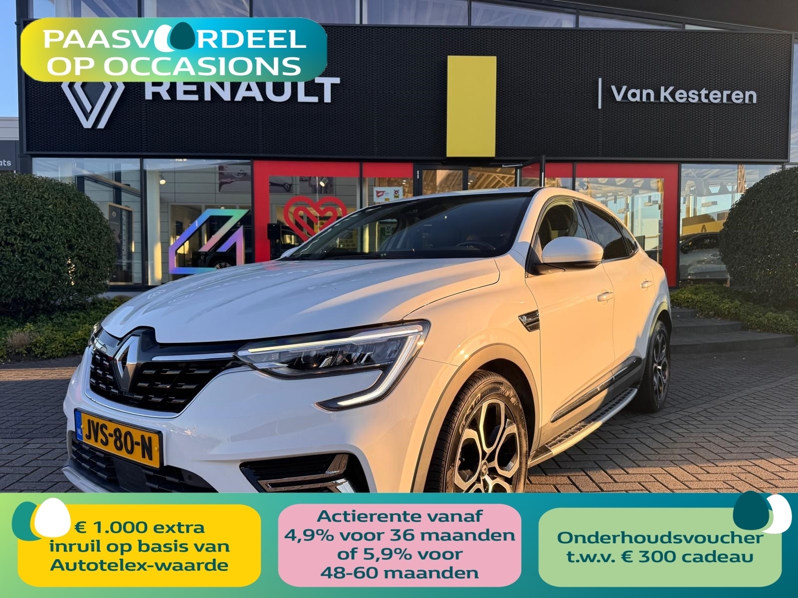Renault Arkana 1.3 Mild Hybrid 140pk EDC Techno / Camera / Navigatie 9,3'' / 1/2 Leder 