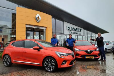 Samen sterk: Autoschade Dickhof in nieuwe Clio's