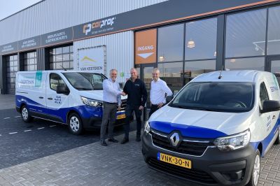 Nieuwe Renault Trafic en Express voor Scheepswerf Geertman
