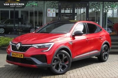 Renault Arkana RS LIne Full Hybrid 145  Trekhaak / Schuif-Kanteldak / All Seasonbanden / Achterspoiler  