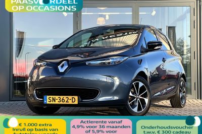 RENAULT Zoe R90 92pk (Batterijhuur) Intens | Trekh. | SOH 87% |1e eigenaar | NL Auto | Compleet dealer O.H. | 
