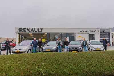 Van opa tot kleinzoons; allemaal fan van Renault én Van Kesteren