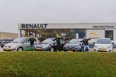 Van opa tot kleinzoons; allemaal fan van Renault én Van Kesteren