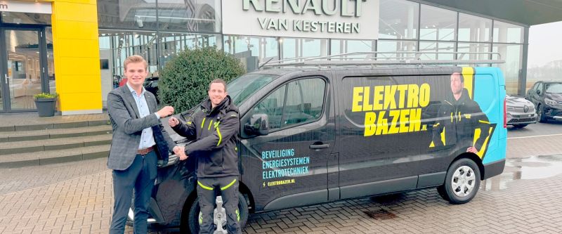De nieuwe Renault Trafic van Elektrobazen is een echt Kamper project
