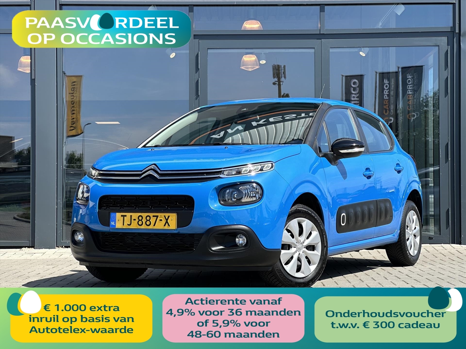 CITROEN C3 1.2 PureTech 82pk Feel | Nav. | C.C. | Carplay | PDC | NL Auto | 