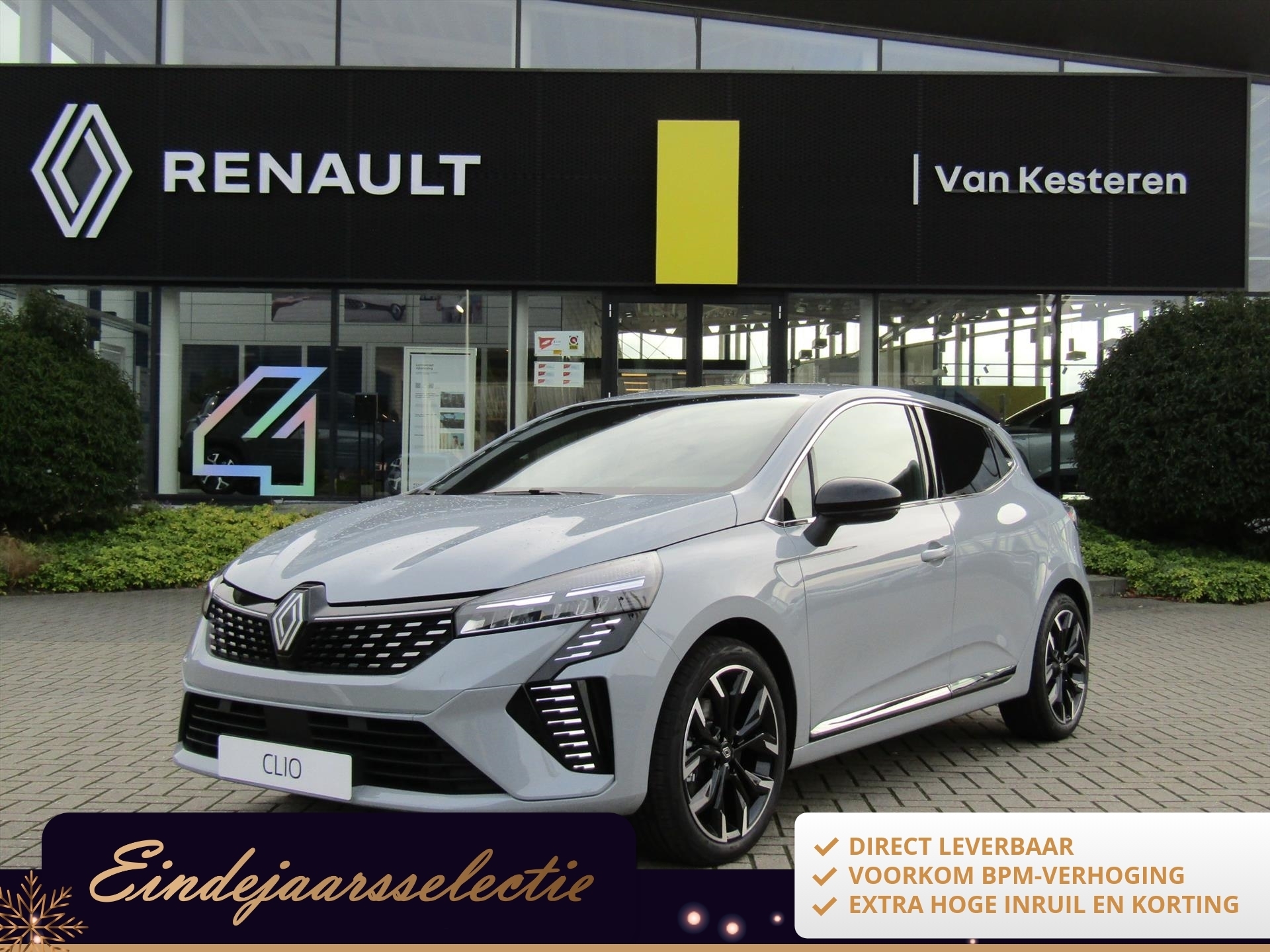 Renault Clio 1.6 E-Tech Hybrid 145pk Techno / Pack Winter / Pack Navigation / Pack Look 17 / *NU UIT VOORRAAD 28.519,- RIJKLAAR!!!